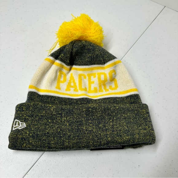 Indiana Pacers beanie by New Era, fleece lined. New with tags! Men’s OSFM NBA - Picture 2 of 8